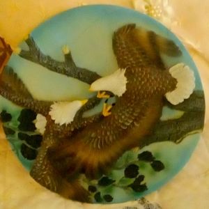 Collectors eagles plate